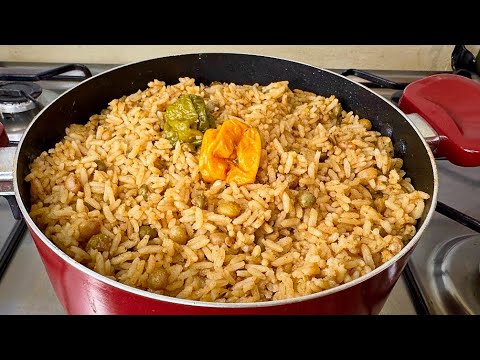 Gungo Rice & Peas ~ Pigeon Peas (Jamaican Rice & Peas using canned milk)🇯🇲