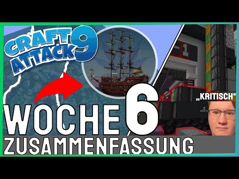 Craft Attack 9 Komplette Woche 6 ZUSAMMENFASSUNG - Jeder Teilnehmer | Urutox