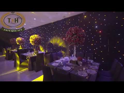 חיפוי אולם בווילון לד