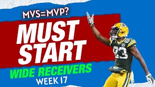 Wide Receivers Start Em Sit Em - Fantasy Football Week 17