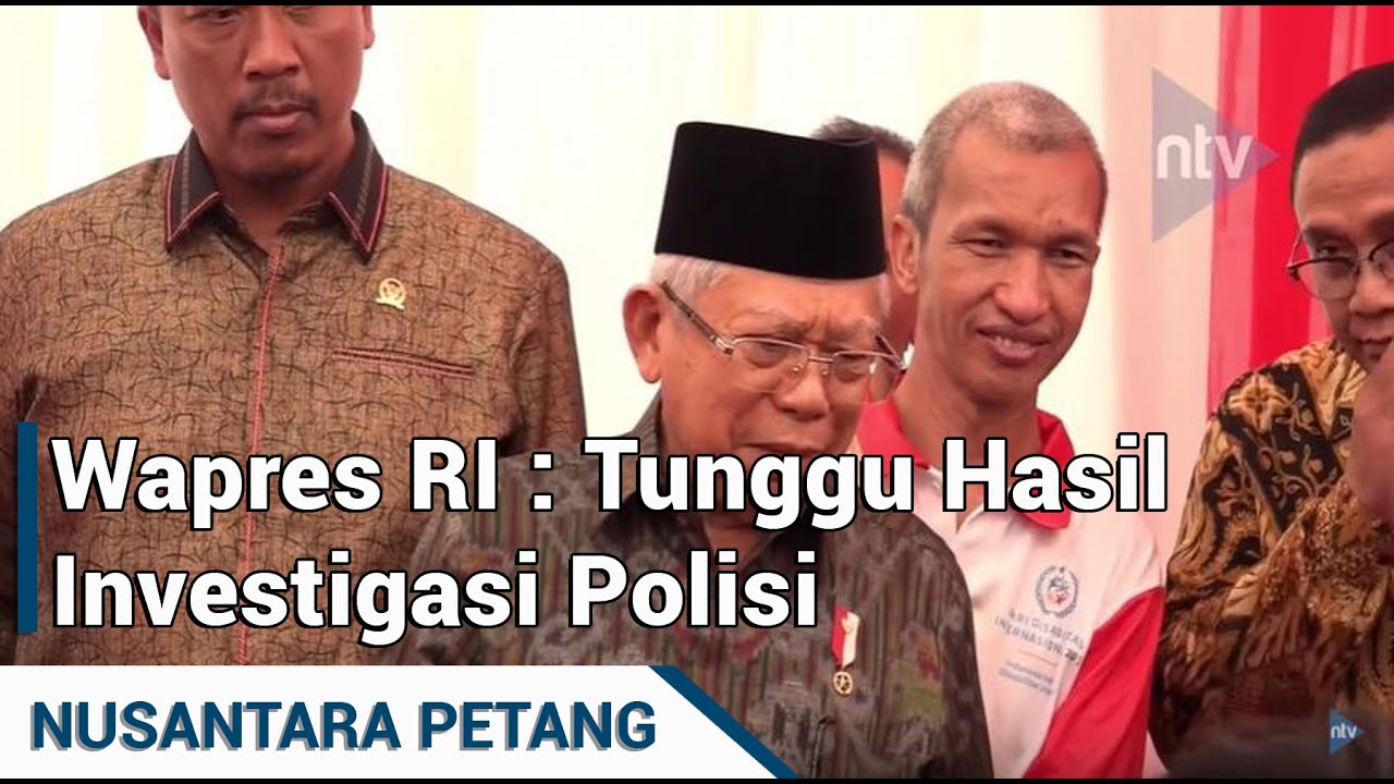 Wapres RI Tunggu Hasil Investigasi Polisi Berita Terbaru Wapres RI Tunggu Hasil Investigasi Polisi Berita Terbaru