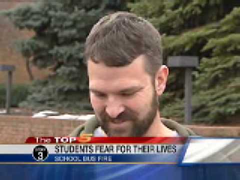 School Bus Fire Ends Well