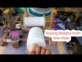 Buying Manjha From Kite Shop Kite Market For Diwali