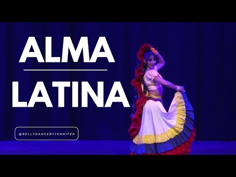 Latin Fusion Bellydance Performance By Jennifer in Orlando｜ Alma Latina by Artem Uzunov