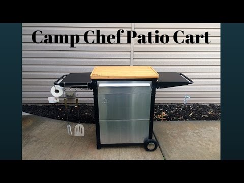 Camp Chef Patio Cart assembly and overview