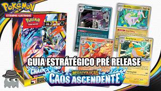 Pokémon TCG - Pré release Caos Ascendente: Guia Estratégico.