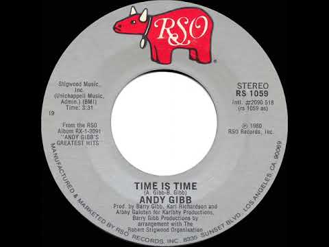 1981 HITS ARCHIVE: Time Is Time - Andy Gibb (stereo 45 single version)