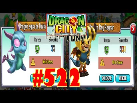 Dragon City "Capítulo 522 - El Dragón Agua de Lluvia y Dragón Rey Ragnar" por Tony