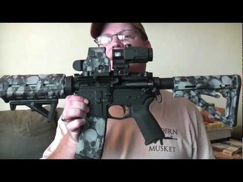 Eotech G33 (left handed mount) & Geissele S3G trigger