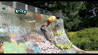 preview picture of video 'Opening Funbox Skatepark Spike en legale graffitimuur / Spijkenisse 2013'
