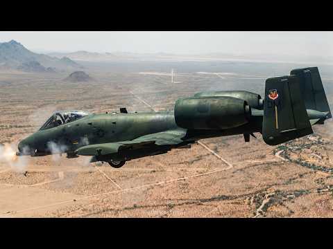A-10 Thunderbolt II (Warthog). Built for One Reason: The Savage History of the Warthog | 4K