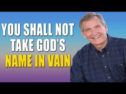 Adrian Rogers 3rd Commandment  You Shall Not Take Gods Name in Vain
