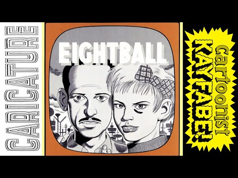 Dan Clowes Caricature Comic Strip!