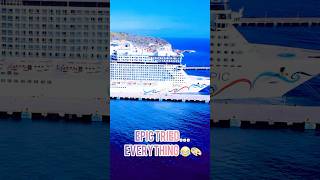 Inside NCL Epic: The Cruise Ship That Couldn’t Pick a Style 💜😂