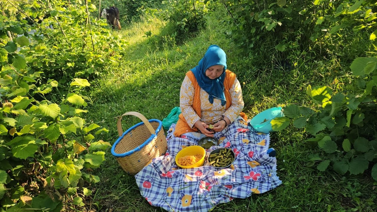 ‼️YAPRAK SARMASI GİZLİ İÇ HARCI SIRRI 🔥HAYVANLARLA DOĞADA BAŞ BAŞA ‼️🥰