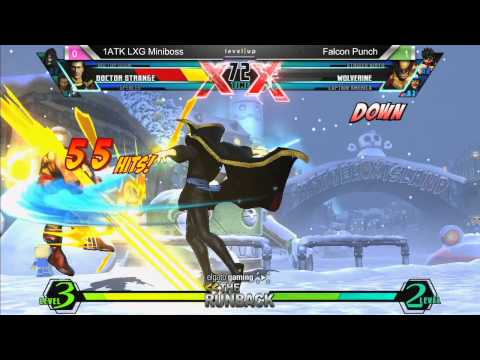 UMvC3 1ATK LXG MINIBOSS VS FALCON PUNCH - The RunBack 3.6