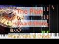 🎹The Plan, Solo & Chord, Howard Shore, Synthesia Piano