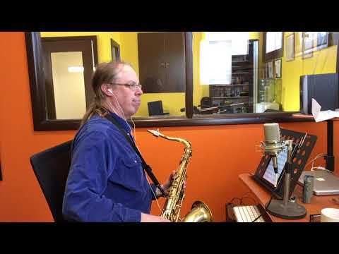 Written Tenor Saxophone Solo on the Kris Berg Big Band Arrangement of The Chicken