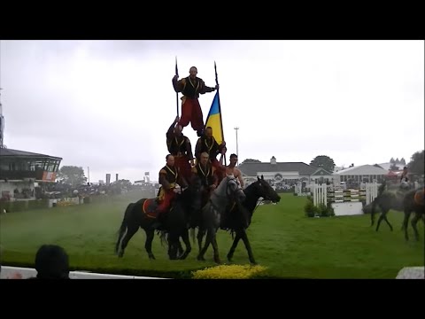 Ukrainian Cossacks at Great Yorkshire Show 2012