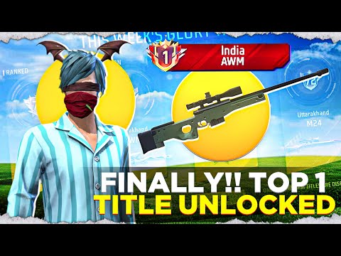 Pushing Top 1 In AWM Title India 🇮🇳 || Kya Top 1 Ka Title Mil Paya 🤔 - FUN2 GAMER