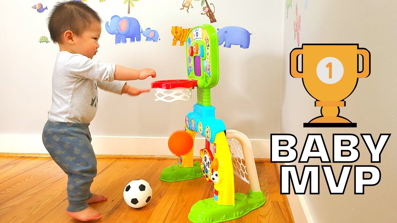 Baby Basketball & Soccer - VTech Count & Win Sports Center