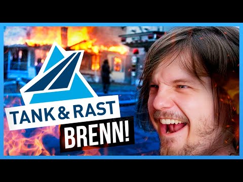 Die ZERSTÖRUNG von Tank & Rast