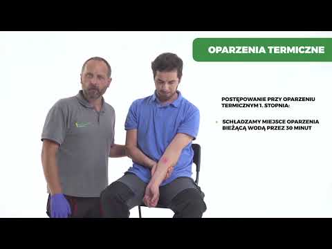Oparzenia termiczne - PIERWSZA POMOC PRZEDMEDYCZNA