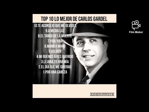 top 10 lo mejor de Carlos Gardel