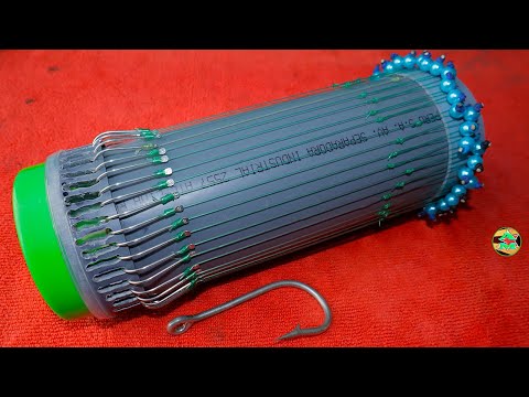 Porta Anzuelos Caseros - fish hook holder