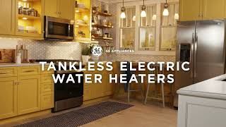 GE Tankless Electric Water Heater Diamond Gray GE06SNHPDG Picture