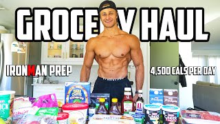 IRONMAN GROCERY HAUL | What I'm Eating to Fuel Training and Maintain Muscle