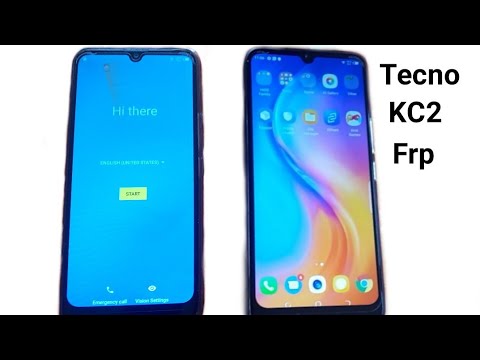 TECNO- KC2 FRP/ Google Account removed -with out PC