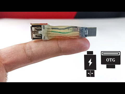 How to Make C-Type OTG Cable | Turn any Data Cable into OTG Cable