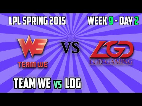 7. Team WE vs LGD - Game 1 - Highlights - LPL Spring 2015 - W9D2