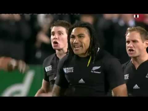 All Blacks Haka vs Japan Rugby World Cup 2011