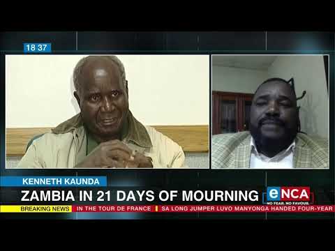 Zambia in 21 days of mourning