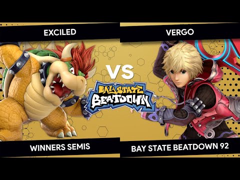 Bay State Beatdown 92 - Exciled (Bowser) vs Vergo (Shulk) - Winners Semis