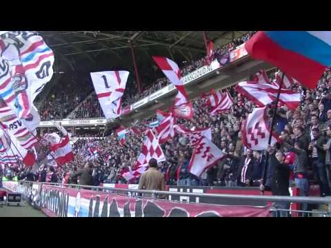 Oost Tribune Cam Opkomst & Goals : PSV-SC Cambuur Leeuwarden : 1/5/2016 : 6-2