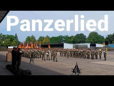 Panzerlied (ob's stürmt oder schneit) - Bundeswehr- Ausmarsch Paradeaufstellung 1. Panzerdivision
