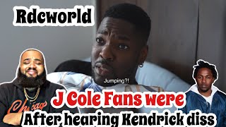 RDCWorld1 How J Cole fans were when they heard the Kendrick diss on metro album | REACTION