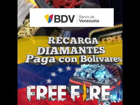 Como recargar diamantes paso a paso desde venezuela 🇻🇪 Y pagando Con Bolívares 😱