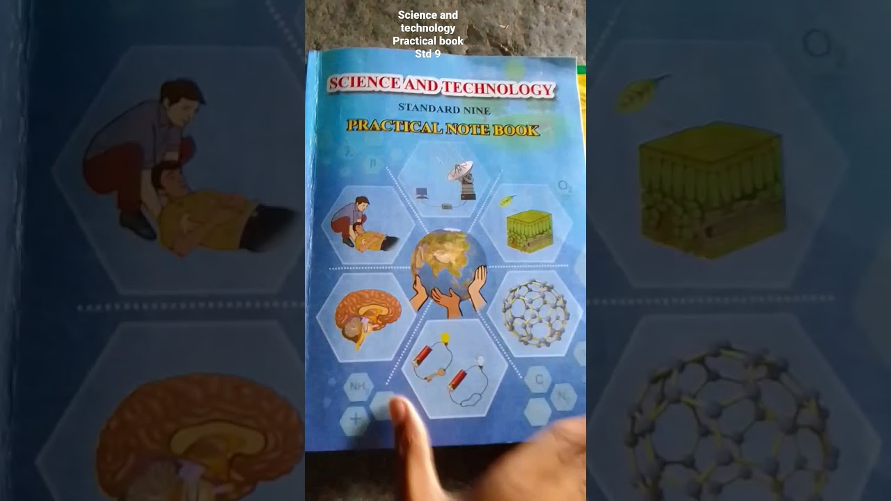 Om Ahire,science and Technology Practical book Std 9