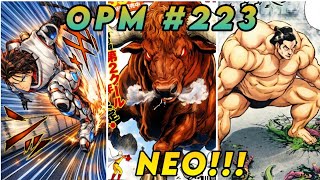 Eto na ang mga Neo heroes. One punch man 223
