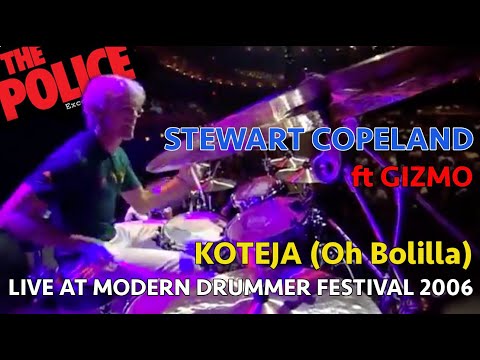 STEWART COPELAND - KOTEJA (LIVE AT MODERN DRUMMER FESTIVAL 2006)