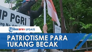 Download lagu Viral Video Tukang Becak Ganti Bendera Merah Putih Lusuh dan Sobek, Kini Terima Apresiasi mp3
