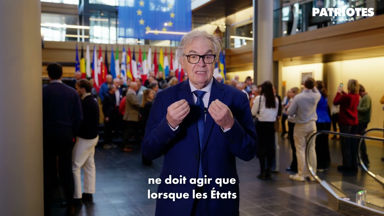 Séance plénière : Jean-Paul Garraud fait le bilan de la session de novembre