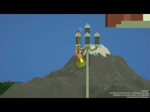 Getting over it in Minecraft Minecraft Map
