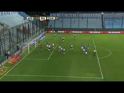 114 Gol Jonathan Bottinelli / Arsenal 2-2 River (2-2)