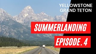 Yellowstone National Park // Summerlanding Ep 4 #overlandcamping #overlanding #lx470