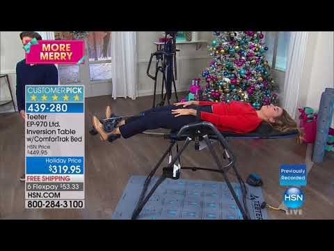 HSN | Teeter Inversion Fitness Solution 11.12.2017 - 07 AM